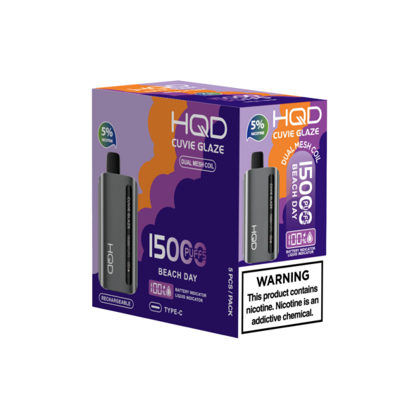 HQD's Beach Day Nicotine Disposable Vapes
