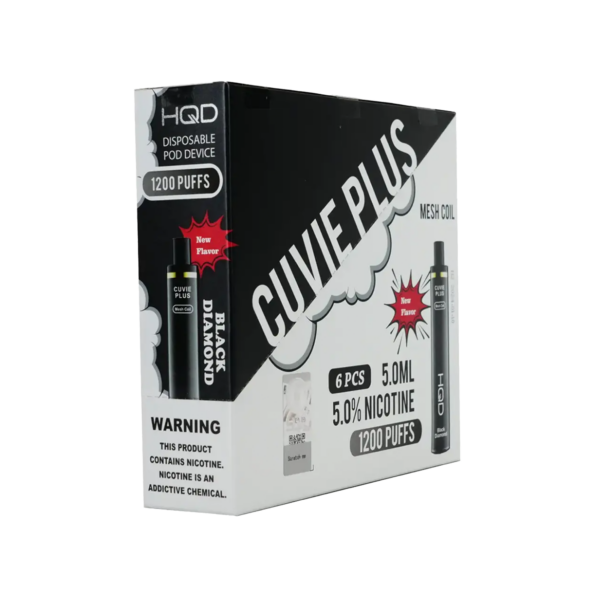 HQD's Black Diamond nicotine disposable vapes