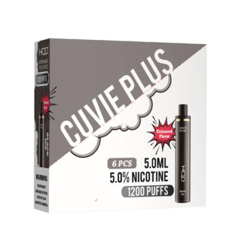 HQD's Black Ice nicotine disposable vapes