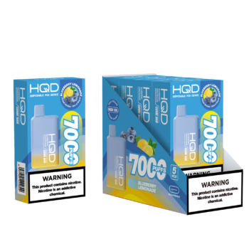 HQD's Blueberry Lemonade Nicotine Disposable vape