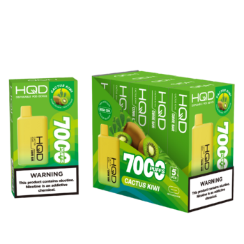 HQD's Cactus Kiwi Nicotine Disposable vape