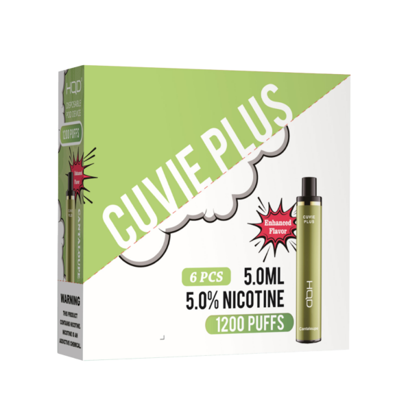 HQD's Cantaloupe nicotine disposable vapes