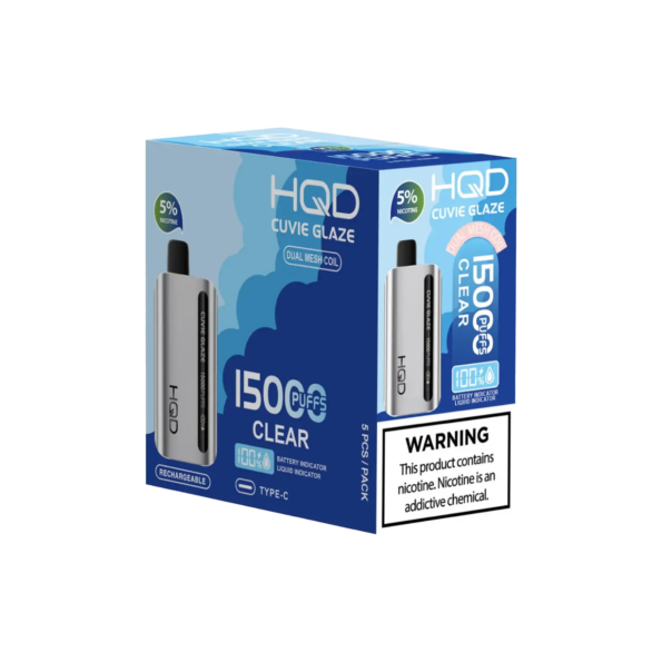 HQD Clear a Nicotine Disposable vapes