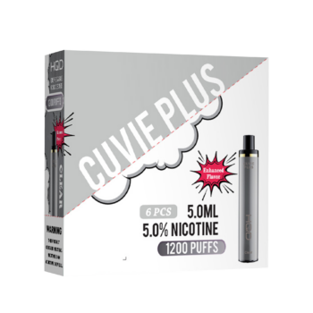 HQD's Clear nicotine disposable vapes