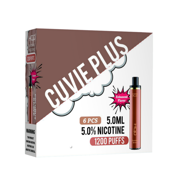 HQD's Coconut Grove nicotine disposable vapes