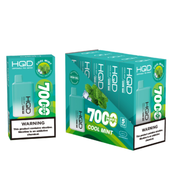 HQD's Cool Mint Nicotine Disposable vape