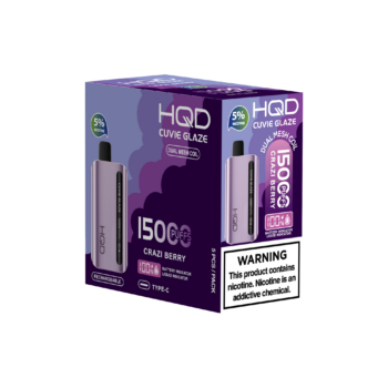 HQD's Crazi Berry Disposable Nicotine Vapes