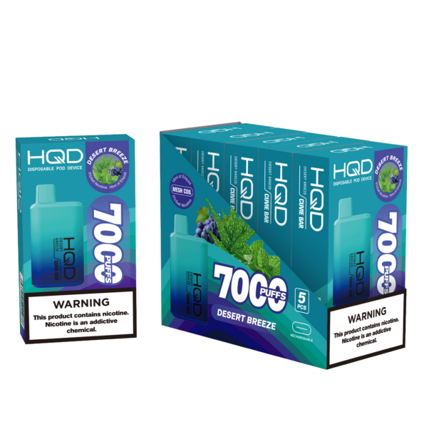 HQD's Desert Breeze Nicotine Disposable vape