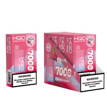 HQD's Dragon Candy Nicotine Disposable vape