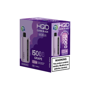 HQD's Grape Disposable Nicotine Vapes