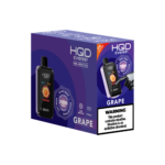 HQD's Grape disposable Vape box