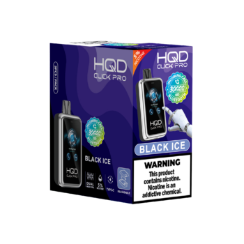 HQD's Black Ice Click Pro Vapes