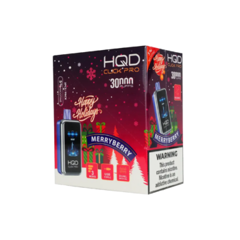HQD's Merry Berry Nicotine Disposable Vapes