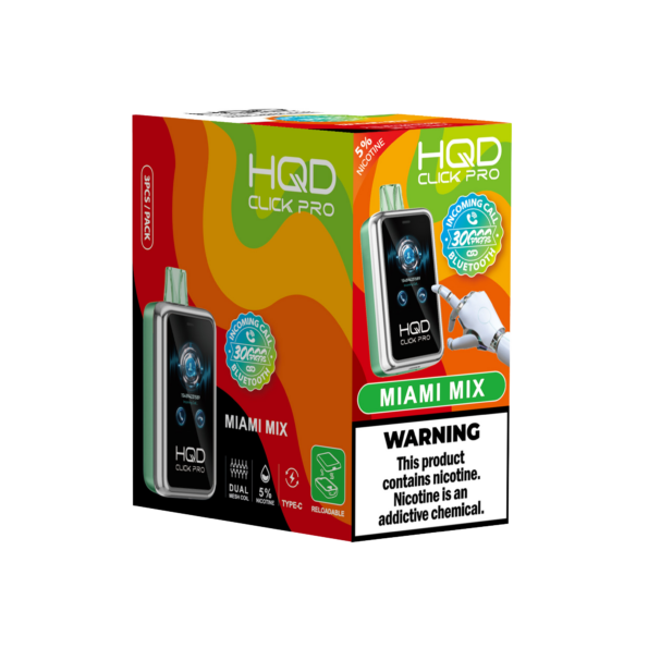 HQD's Miami Mix Nicotine Disposable Vapes
