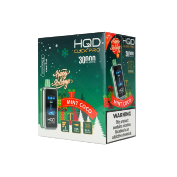 HQD's Mint Coco Nicotine Disposable Vapes