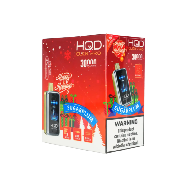 HQD's Sugar Plum Nicotine Disposable Vapes