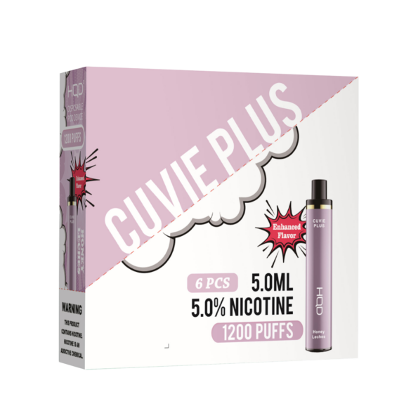 HQD's Honey Leches nicotine disposable vapes