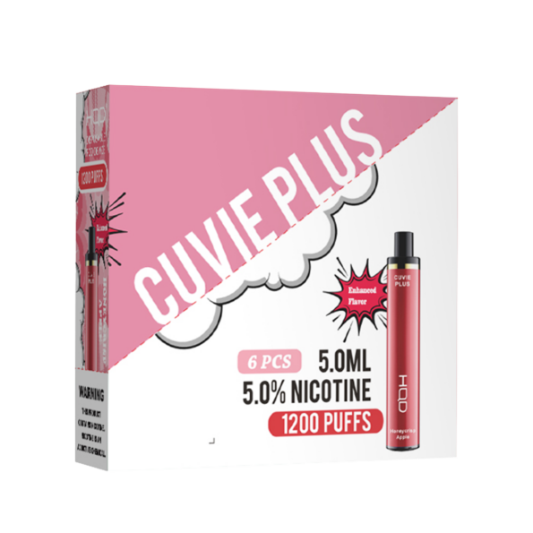 HQD's Honey Apple Crisp nicotine disposable vapes