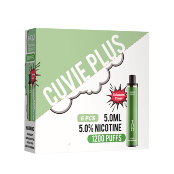 HQD's kiwi Pomegranate nicotine disposable vapes
