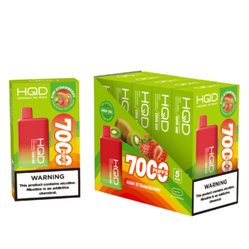 HQD's Kiwi Strawberry Nicotine Disposable vape