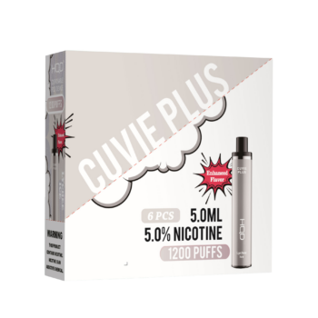 HQD's Lychee Ice nicotine disposable vapes
