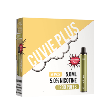 HQD's Mango Ice nicotine disposable vapes
