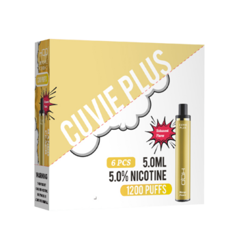HQD's Mango Peach nicotine disposable vapes