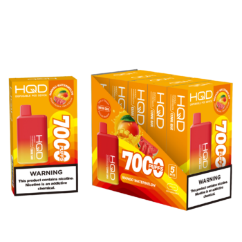 HQD's Mango Watermelon Nicotine Disposable vape