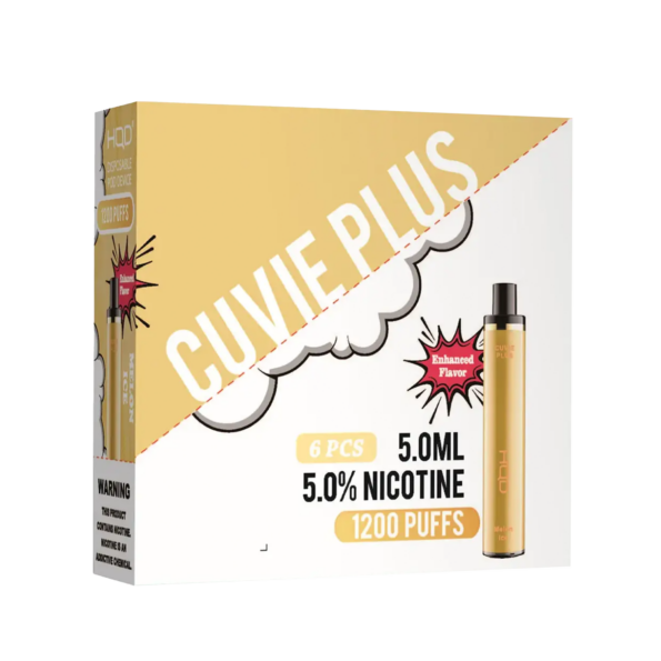 HQD's Melon Ice nicotine disposable vapes