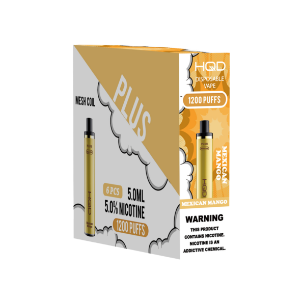 HQD's Mexican Mango nicotine disposable vapes