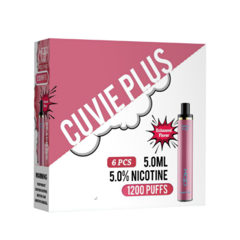 HQD's Peach Ice nicotine disposable vapes