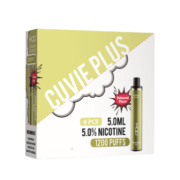 HQD's Pineapple Ice Fruit nicotine disposable vapes