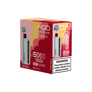 HQD Pineapple Strawana Nicotine Disposable vapes