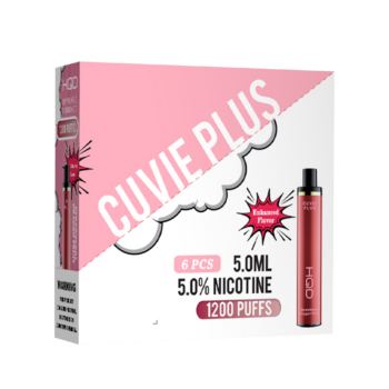 HQD's Strawberry Dragon Fruit nicotine disposable vapes