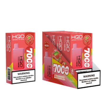 HQD's Strawberry Watermelon Nicotine Disposable vape