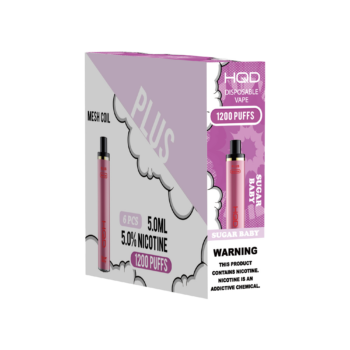 HQD's sugar baby nicotine disposable vapes