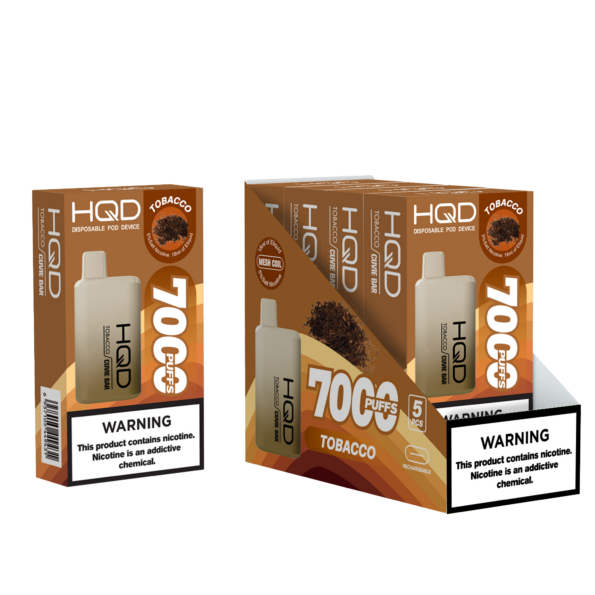 HQD's Tobacco Nicotine Disposable vape