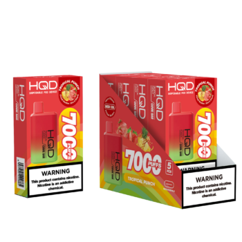 HQD's Tropical Punch Nicotine Disposable vape