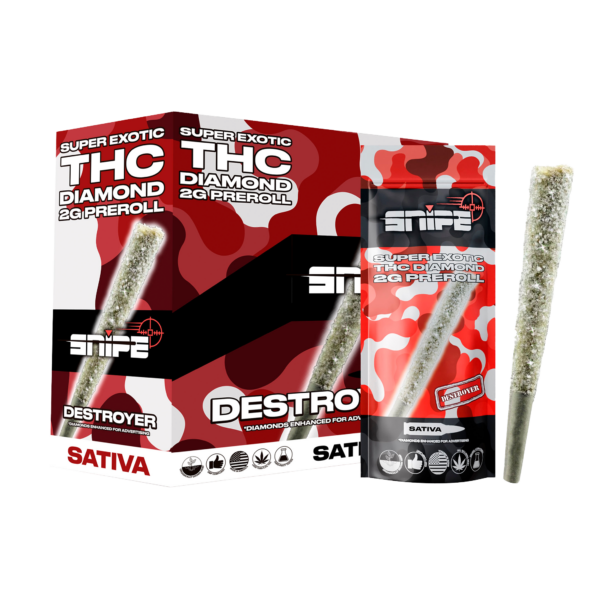 Destroyer Diamond Coated Pre-Roll