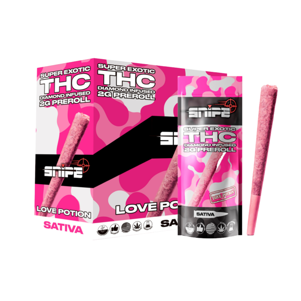Snipe's Pink Diamond Love Potion Pre-Roll