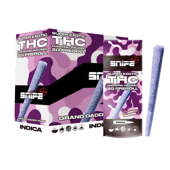 Snipe's Purple Diamond Grand Daddy Purp Pre-Roll