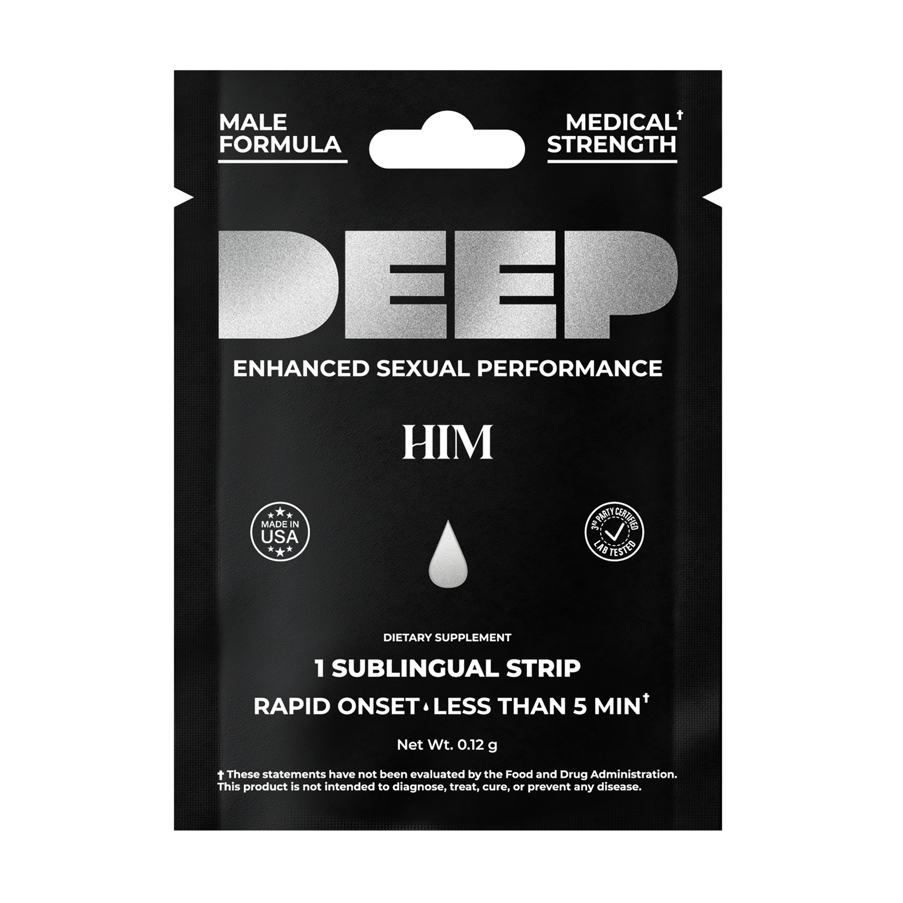 Deep Male strip pouch image